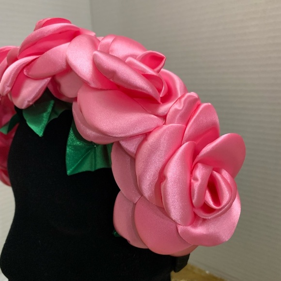 Brand New Flower Band Pink Color - Picture 3 of 5